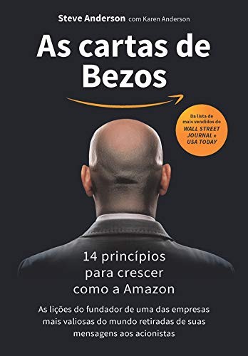 Capa do livro As cartas de Bezos: 14 princípios para crescer como a Amazon