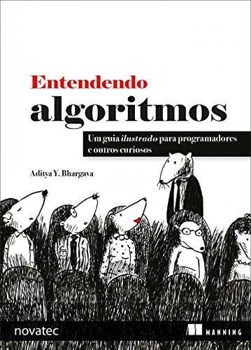 Capa do livro Entendendo Algoritmos: Um guia ilustrado para programadores e outros curiosos